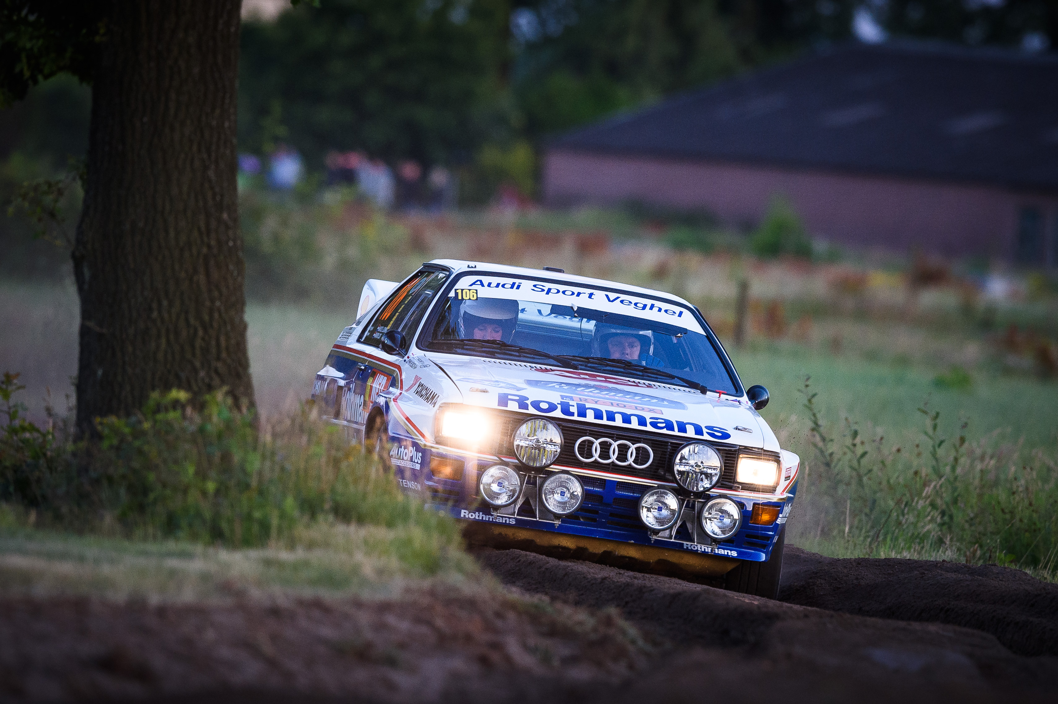 Marcel Ludwig wint de NED Historic Rally